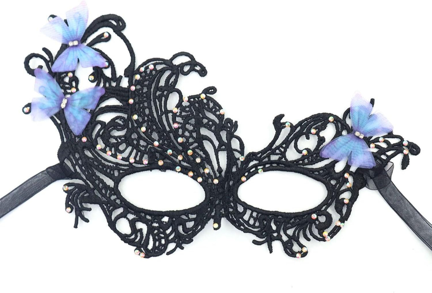 Masquerade Masks for Women Venetian Halloween Lace Mask for Carnival Party Prom Ball