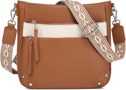 MYHOZEE Crossbody Bags for Women - Snake Printed Clutch Purses Leather Chain Shoulder Bags Evening Handbags