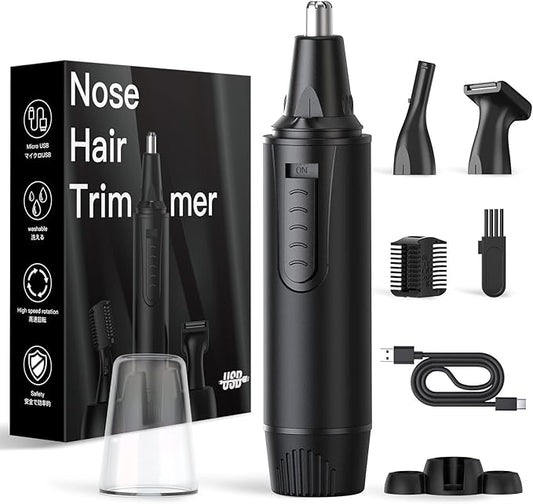 Purilite Select 8-in-1 Rechargeable Nose Hair Trimmer Kit