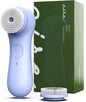 NågraCoola Face Scrubber Exfoliator, Rotating Facial Cleansing Brush for Men & Women, Rechargeable Waterproof, Electric Spin Face Scrub Brush with 2 Heads for Gentle Exfoliating & Deep Cleansing