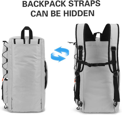 TUGUAN Gym Bag Sports Duffle Bag for Men 45L Duffel Backpack for Travel