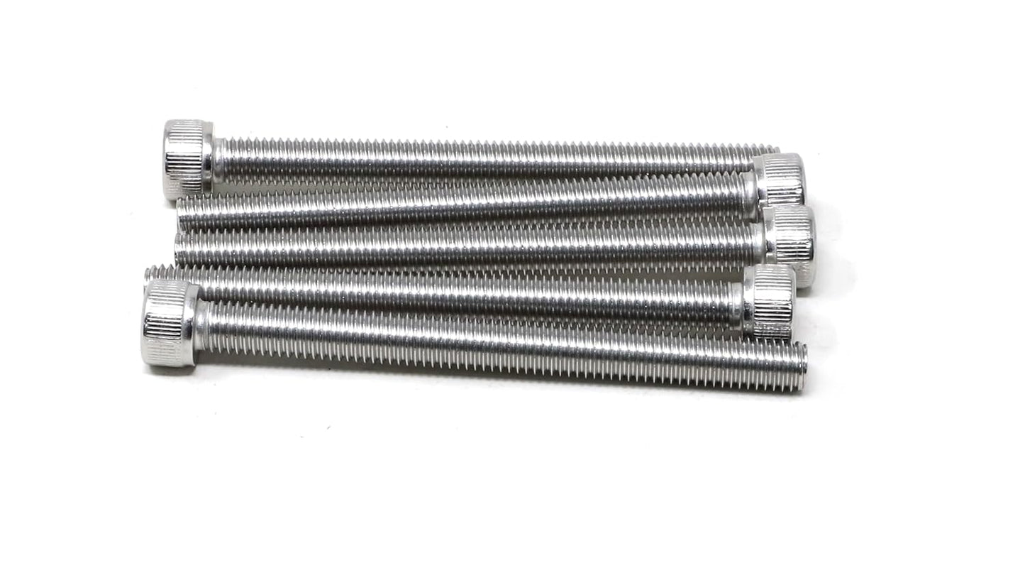iexcell 25 Pcs M6 x 20mm Thread Pitch 1 mm Stainless Steel 304 Hex Socket Head Cap Screws Bolts Kit