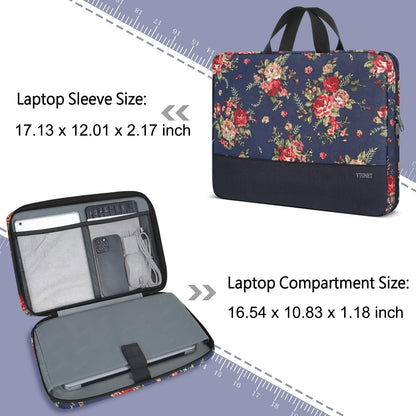 Ytonet Laptop Sleeve, 15.6 inch TSA Laptop Bag Laptop Case Water Resistant Computer Carrying Bag Compatible for Lenovo, HP, Dell, Asus Notebook, Gifts for Men Women, Grey