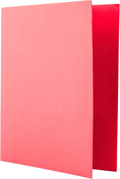 Hilroy Twin Pocket Portfolios, 9.5" x 11.75", 4-Pack, Assorted Colours (06042)