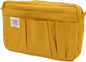 Delfonics 500092 Inner Carrying Bag Size M Yellowe Cotton Pouch Case Bag in Bag, Yellow, 10.5 in. x 7.25 in. x 2.56 in. / Medium, Compact