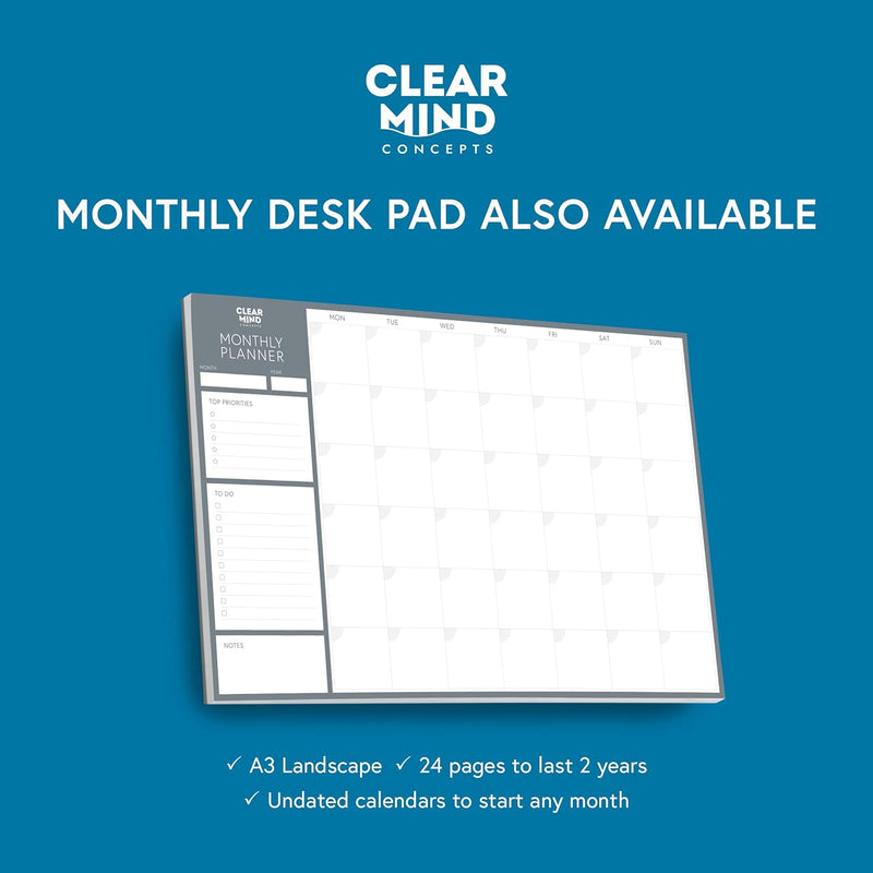 Purilite Select Weekly Planner Desk Pad