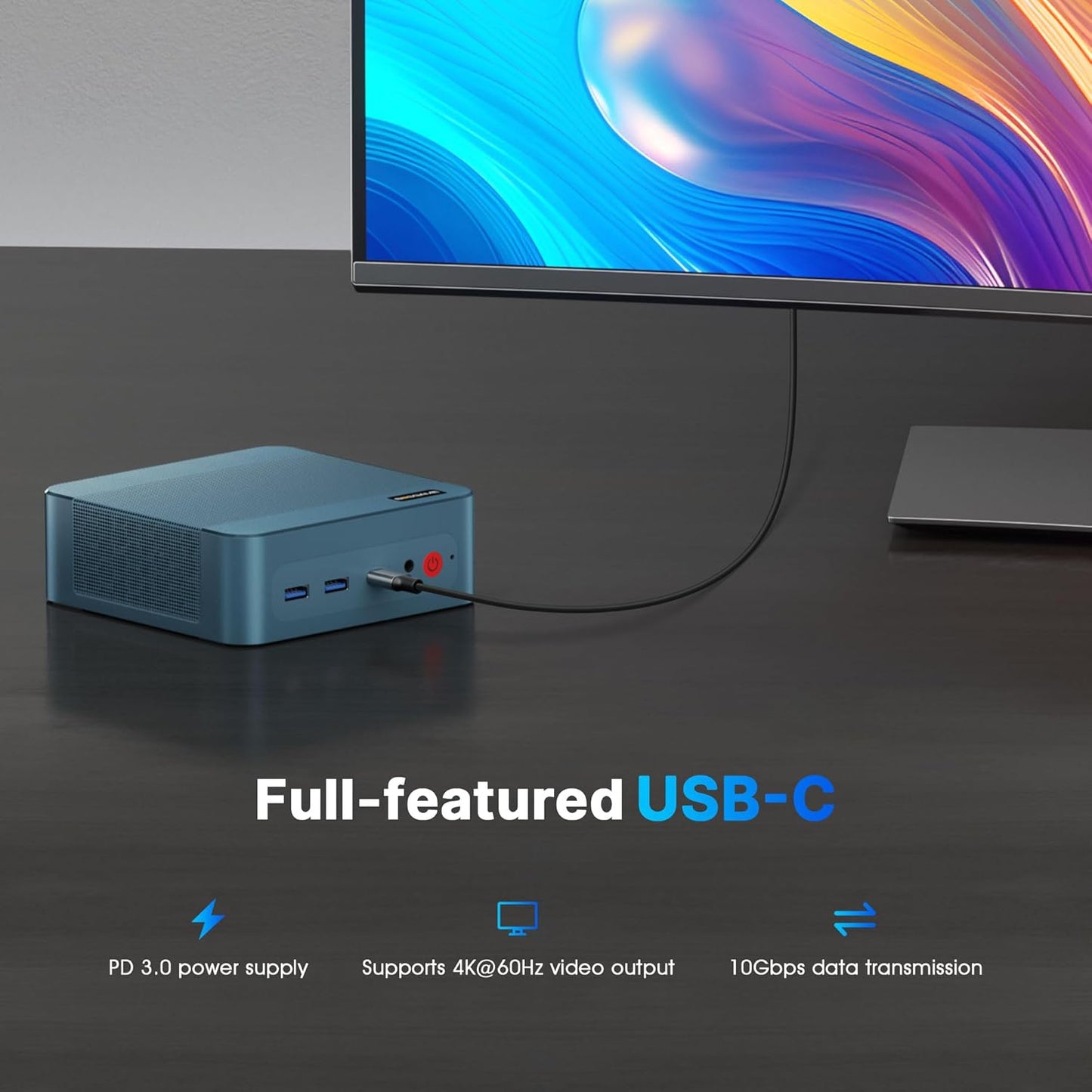 BOSGAME Mini PC P2 Pro, Intel i9-12900H (14C/20T,up to 5GHz) 32GB DDR5 RAM 1TB PCIe Gen 4 NVMe SSD Mini PC, 1x Thunderbolt 4 Port, 2X 2.5G LAN Ports,4K Triple Display, WiFi 6E, Bluetooth 5.2