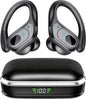 Wireless Earbuds Bluetooth 5.4 Headphones, Noise Canceling Ear Buds with 75hr Playtime, LED Power Display, IPX7 Waterproof Earphones Over Ear Earphones for Sports/Workouts