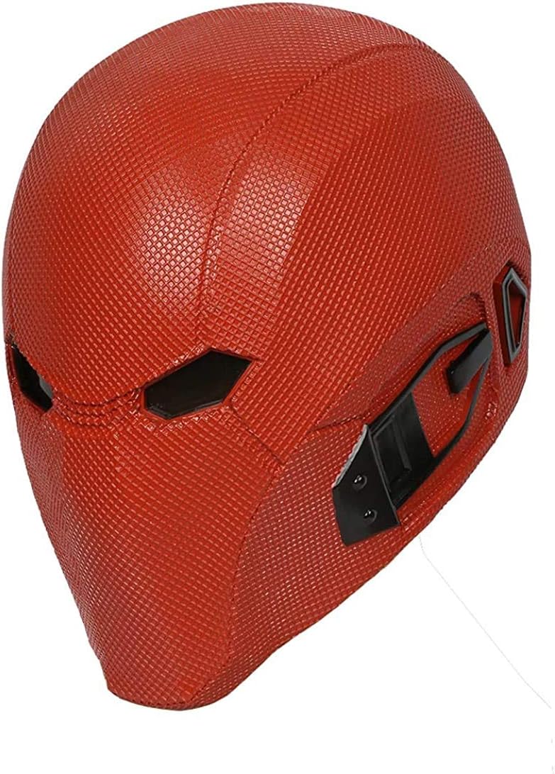 Xcoser Red Hood Mask Helmet Cosplay Costume accessories For Halloween