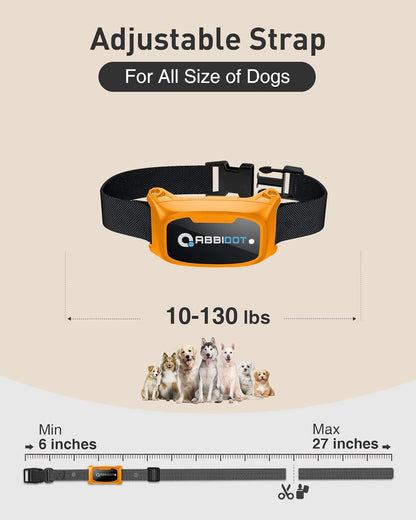 ABBIDOT Shock Collar, 3300Ft Dog Training Collar, 5 Training Modes Dog Shock Collar with Remote, Waterproof Rechargeble Security Lock E Collar for Small Medium Large Dogs