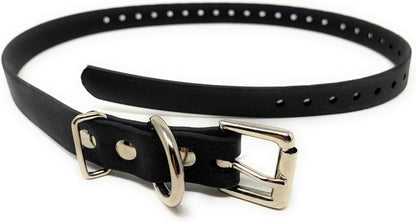 Sparky PetCo Compatible 3/4" Waterproof Biothane Replacement Roller Buckle Dog Collar E Collar Garmin SportDogs (Blue)