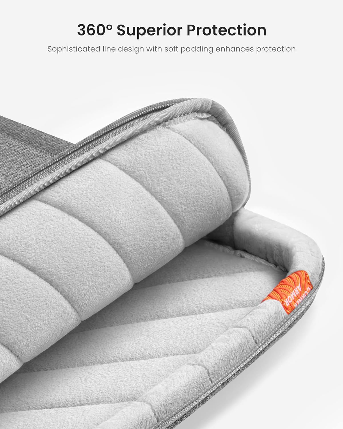 tomtoc 360 Protective Laptop Case for 15-inch New MacBook Air M4 A3241 M3 A3114 M2 A2941 2025-2023, 15 Inch Microsoft Surface Laptop 6/5, Dell XPS 15 Plus, Acer HP Chromebook 14