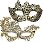 Couple Masquerade Masks for Couples Women and Men Lace Venetian Party Mask Halloween Costume Mask Mardi Gras Mask