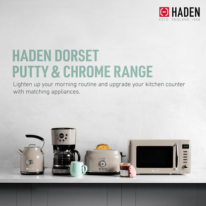 Haden Dorset 75070 Retro Stainless Steel Tea Kettle, 1500W Hot Water Kettle Electric Kettles for Boiling Water, 1.7L Black/Copper Electric Tea Kettles Automatic Shut Off, Boil-Dry Protection Tea Pots