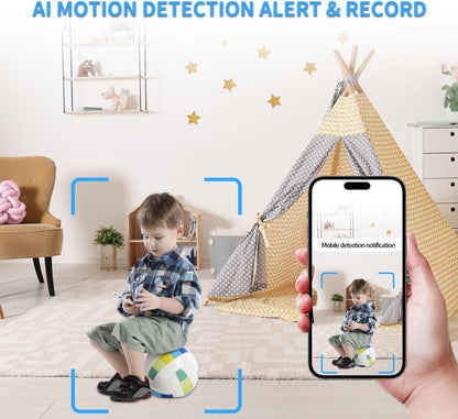 LIBREFLY True 2K Hidden Camera DIY Module - Dual Lens - Mini Wireless Spy Cam - WiFi Tiny Nanny Cam - Small Surveillance Cam for Indoor Outdoor Security