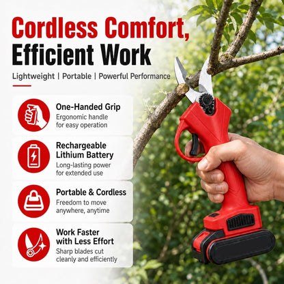 Cordless Electric Kitchen Bone Scissors, Wireless Handheld Poultry Shears | With Multifunctional Cutting Ability, Handles Different Materials, For Daily Cooking