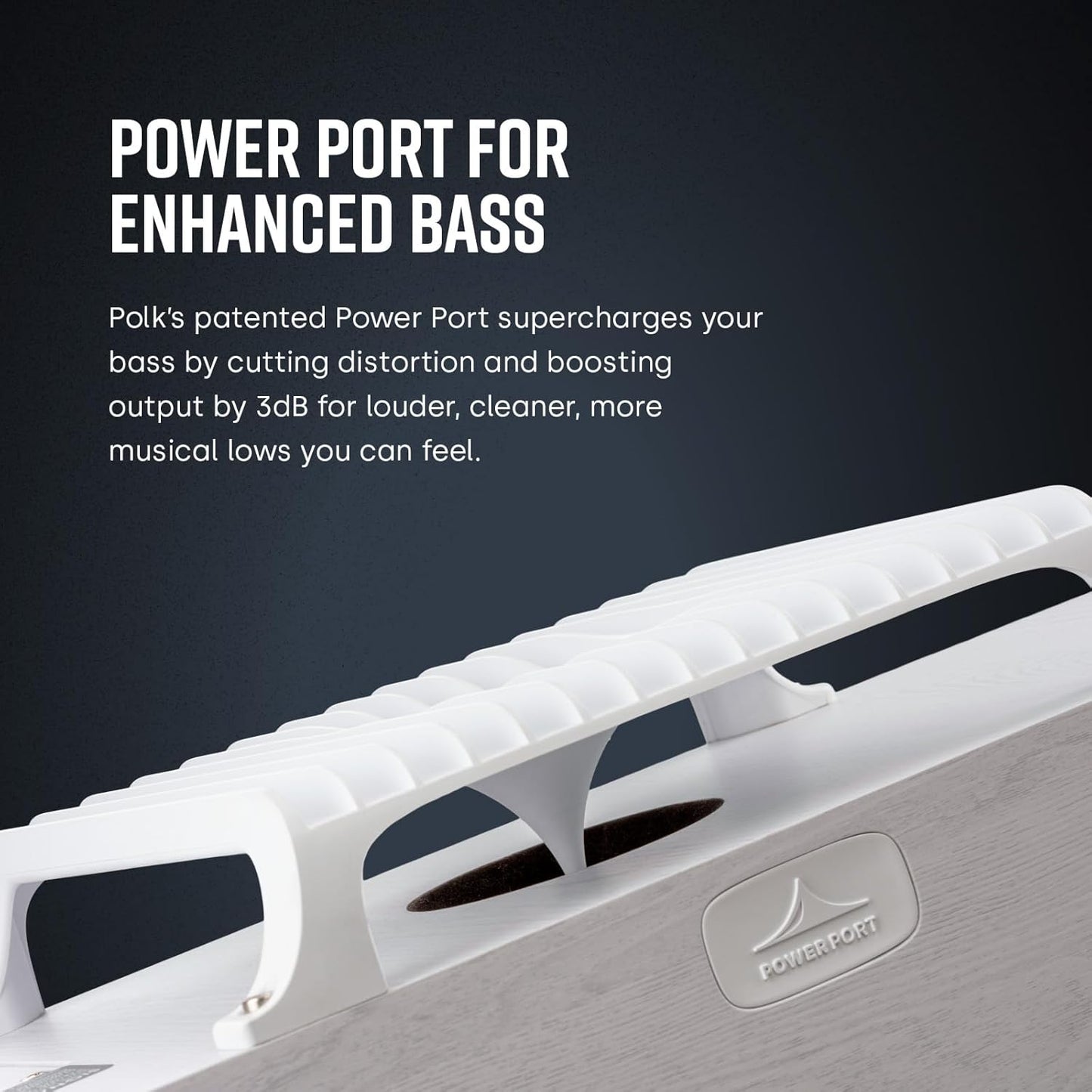 Polk Signature Elite ES35 Slim Center Channel Speaker - Hi-Res Audio Certified, Dolby Atmos & DTS:X Compatible, 1" Tweeter & (6) 3" Woofers, Dual Power Port for Effortless Bass, Stunning Black