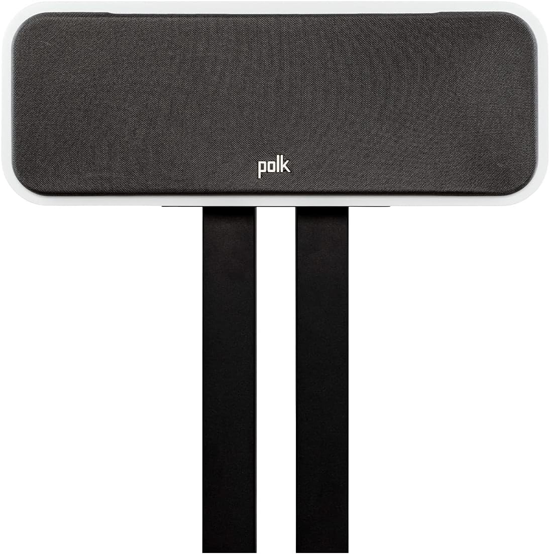 Polk Signature Elite ES35 Slim Center Channel Speaker - Hi-Res Audio Certified, Dolby Atmos & DTS:X Compatible, 1" Tweeter & (6) 3" Woofers, Dual Power Port for Effortless Bass, Stunning Black