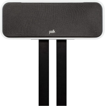Polk Signature Elite ES35 Slim Center Channel Speaker - Hi-Res Audio Certified, Dolby Atmos & DTS:X Compatible, 1" Tweeter & (6) 3" Woofers, Dual Power Port for Effortless Bass, Stunning Black
