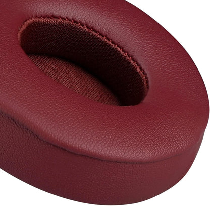 SoloWIT® Ear Pads Cushions Replacement, Earpads for Beats Solo 2 & Solo 3 Wireless On-Ear Headphones with Soft Protein Leather, Stronger Adhesive, Noise Isolation Memory Foam - White