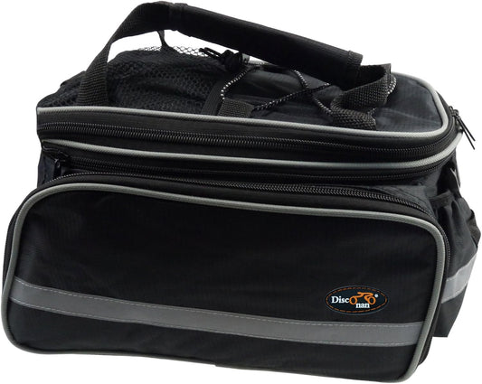 Disconano® Waterproof Multi Function Excursion Cycling Bicycle Bike Rear Seat Trunk Bag Carrying Luggage Package Rack Panniers with Rainproof Cover