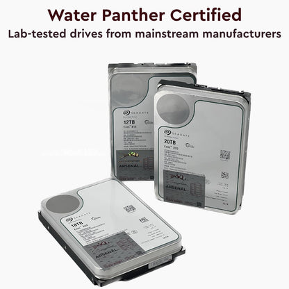 Water Panther Arsenal 26TB SATA 7200RPM 3.5-Inch DAS Hard Drive (SATA HDD, 26TB) (Renewed)