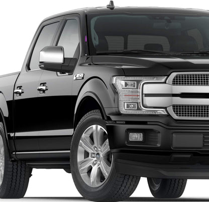 ONE250 Bullet Style Antenna, Compatible with Dodge RAM (RAM 1500, RAM 2500 or RAM 3500 1994-2024) & Ford F-Series (F-150 F-250 F-350 Super Duty Ford Raptor Ranger Trucks 1997-2024) (Silver)