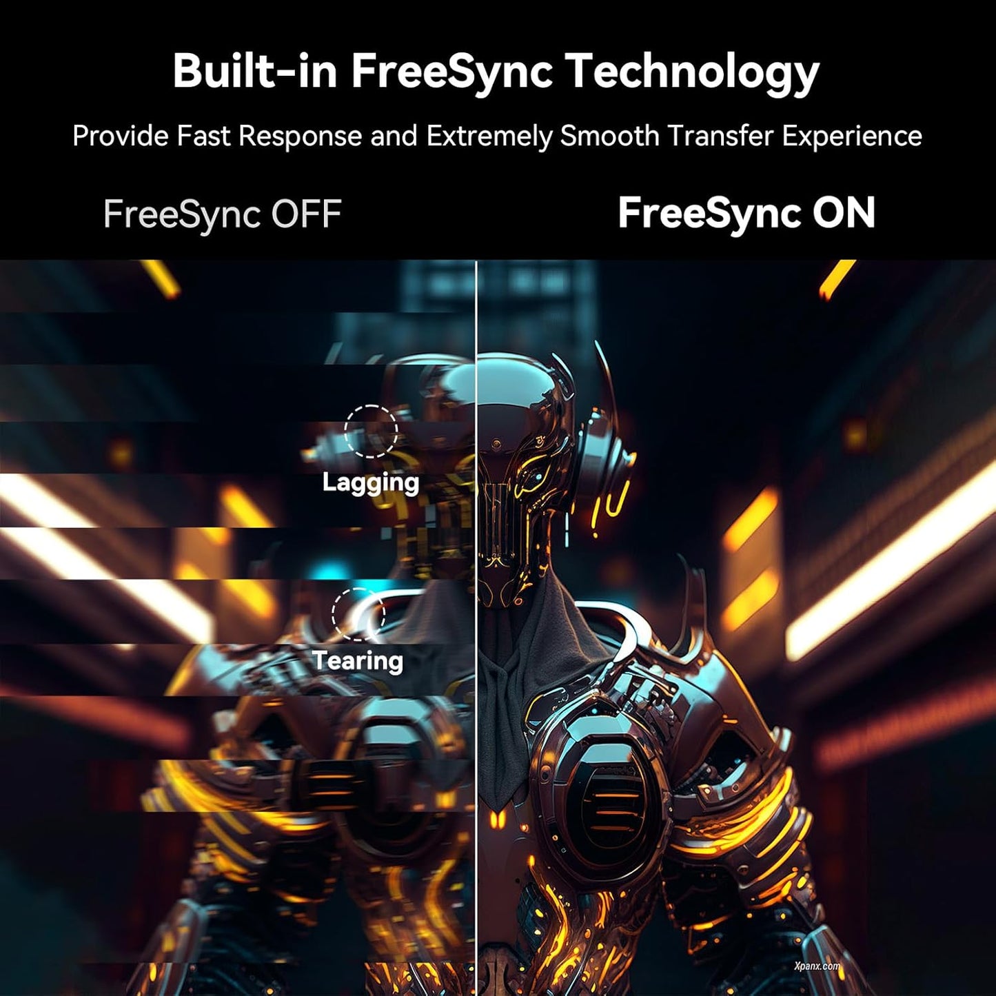 SANSUI 32 Inch Curved 240Hz Gaming Monitor with Speakers, High Refresh Rate FHD 1080P Gaming PC Monitor Curved 1500R, 1ms(MPRT), HDR, HDMI DP, Metal Stand, VESA Compatible (ES-G32C3F DP Cable Incl.)