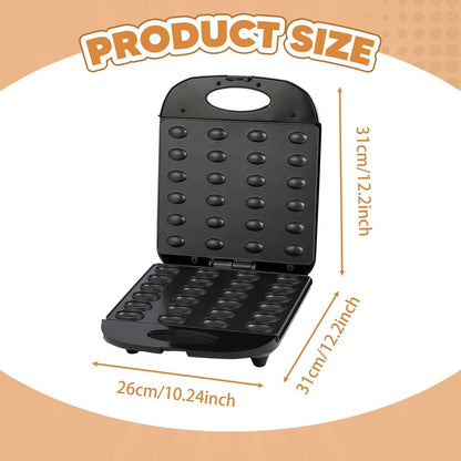 Electric Nut Biscuit Maker Machine | Non-Stick Cake Baking Appliance