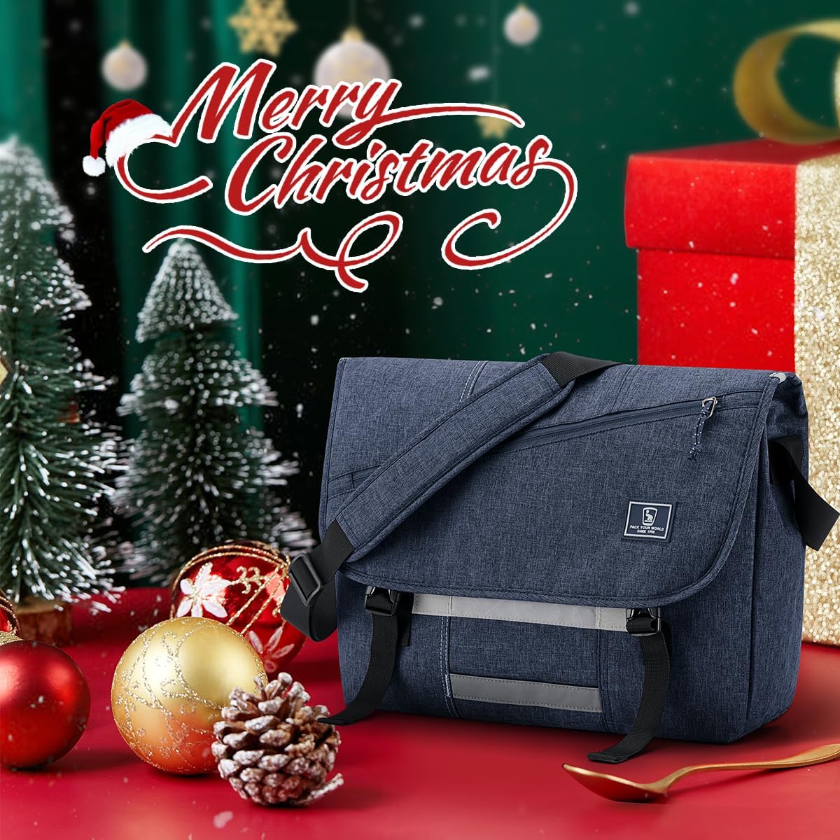 OIWAS Messenger Bag - Messenger Bag Men, Satchel Bags for Women, Lightweight Computer Bag, School Book Bag - PuriLite