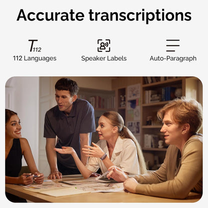 AI Voice Recorder, PLAUD NotePin Voice Recorder w/kit, App Control, AI Notetaker, AI Transcribe & Summarize Support 112 Languages, 64GB Memory, Audio Recorder for Lectures, Meetings, Calls, Purple