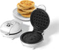 Starfrit 4-Inch Non-Stick Mini Waffle Maker – Snowman Shape - Compact - Easy to Clean - 350W