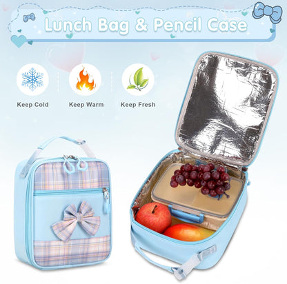 ACESAK Girls Backpack - 3PCS Backpack for Girls Cute School Backpacks for Girls Kindergarten