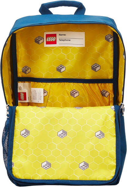 LEGO Lego Brick Backpack-purple Carry-On Luggage, Flame Orange, One Size, Backpack