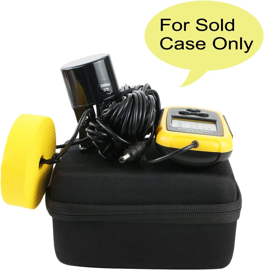co2CREA Hard Travel Case Replacement for LUCKY Kayak Portable Handheld Fish Depth Finder FFC1108