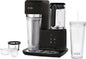 Mr. Coffee 3-in-1 Single-Serve Frappe, Iced, and Hot Coffee Maker and Blender | Coffee Machine with Reusable Filter, Scoop, Recipe Book & 2 Tumblers | Black