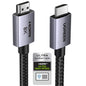 UGREEN 10K 8K HDMI 2.1 Cable 48Gbps 10FT, Certified 8K@60Hz 4K@120Hz 144Hz High Speed Gaming Cable Braided Cord, eARC HDCP 2.3 Dynamic HDR Compatible for HDTV/PS5/Xbox/SoundBar/RTX3090/Blu-ray