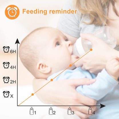VTimes No WiFi Baby Monitor Camera & Auido, 5" Screen with 30Hr Battery Pan-Tilt-Zoom, VOX Mode, Two-Way Audio, Night Vision, 1000ft Long Range，Temperature Alert, Lullabies,French & English
