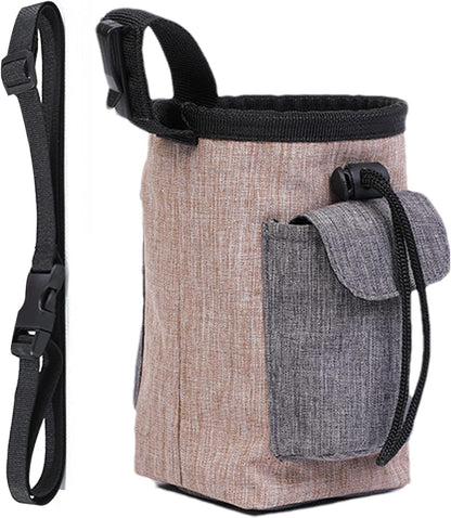 Dog Treat Pouch Bag | Portable Dog Treat Snack Bag Pouch | Dog Treat Carrier Holder, Treat Storage Holder for Travel Dog Walking Puppy Training