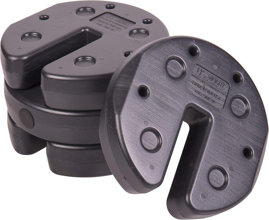 US Weight Interlocking Canopy Weights (Set of 4-7.5lbs Plates)