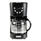 Haden Heritage 12-Cup Programmable Coffee Maker -Black and Chrome