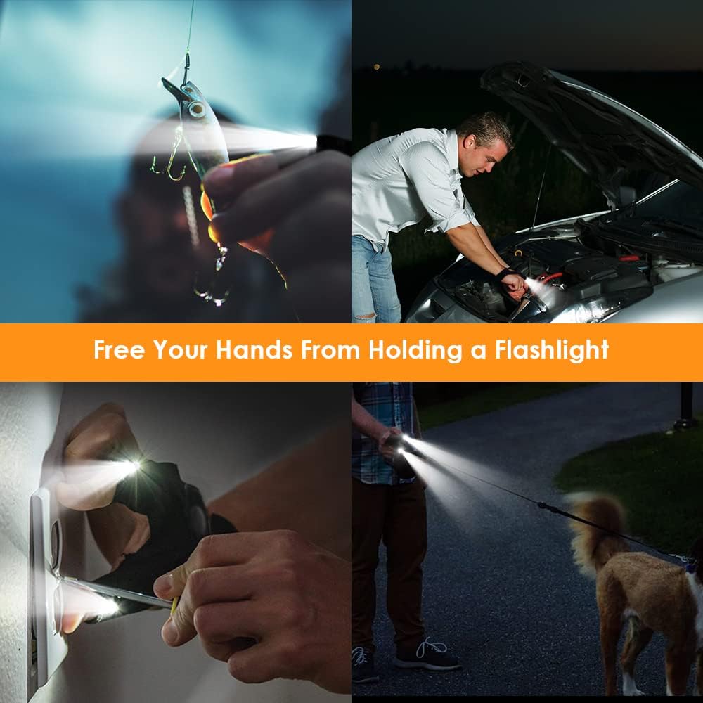 LED Flashlight Gloves – Hands-Free Light Gloves for Repair, Fishing & Camping - PuriLite