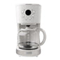 Haden Heritage 12-Cup Programmable Coffee Maker -Ivory White