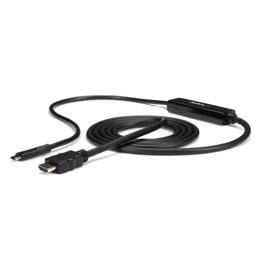 6.6ft (2m) USB C to HDMI Cable 4K 60Hz w/ HDR10 - Ultra HD USB Type-C to 4K HDMI 2.0b Video Adapter Cable - USB-C to HDMI HDR Monitor/Display Converter - DP 1.4 Alt Mode HBR3