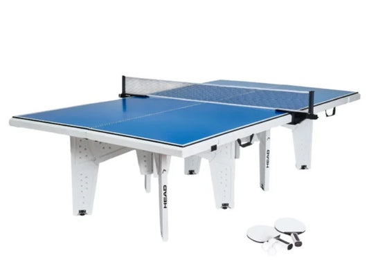 HEAD Easy Setup Outdoor Table Tennis Table Bundle