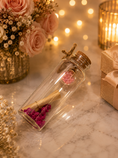 Wish Bottle Light & Wish Bottle – Decorative Glass Bottle | Unique Gift & Home Décor