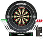 Winmau Diamond Professional Dartboard and Surround Set - PuriLite