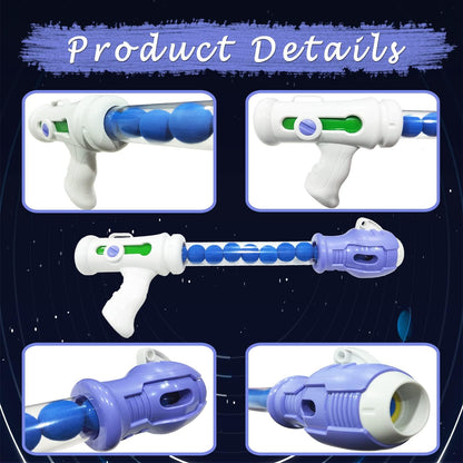 Shooting Game Toy Set for Age 6, 7, 8,9,10+ Years Old Kids Boys/Girls - 2pk Foam Ball Popper Air Guns & Shooting Target & 24 Foam Balls Toys for Kids Boy