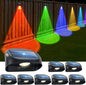 Outdoor Solar Lights for Fence, 8 Pack Brighter Solar Fence Light with 8 Colors & 3 Color Changing Modes, Waterproof Outdoor Light for Backyard, Garden, Fence, Wall, Deck, Stairs - PuriLite