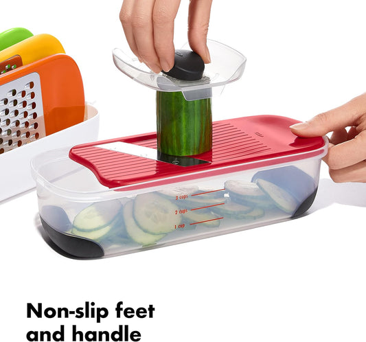 OXO Good Grips Complete Grate & Slice Set - New, White - PuriLite